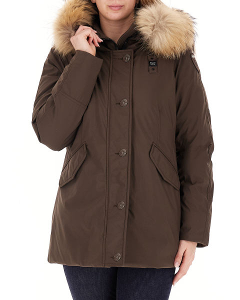 Parka con cappuccio