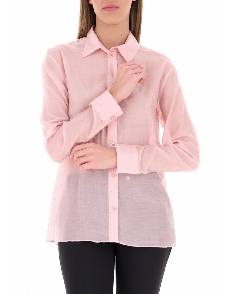 Camicia con strass