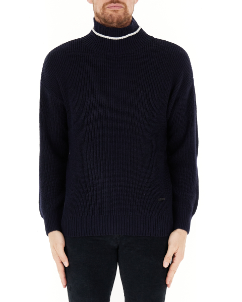 Maglione misto lana