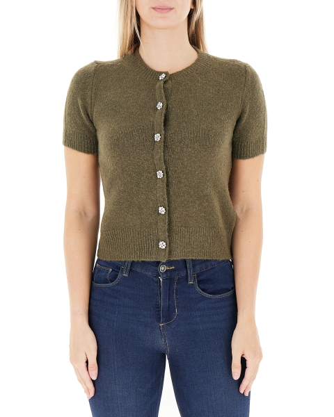 Cardigan misto lana