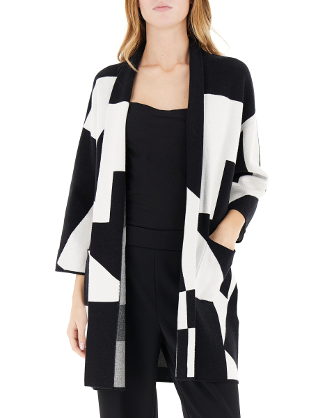 Cardigan aperto