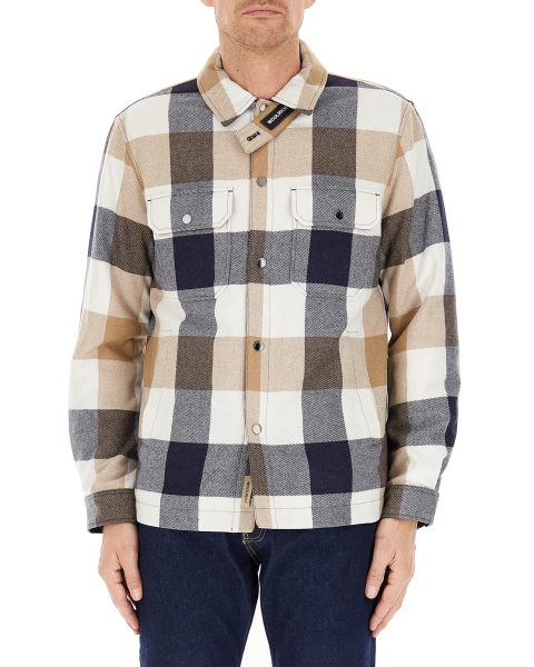 Overshirt wool check alaskan