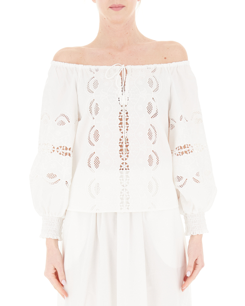 Blusa in cotone