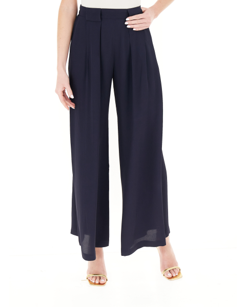 Pantalone misto seta