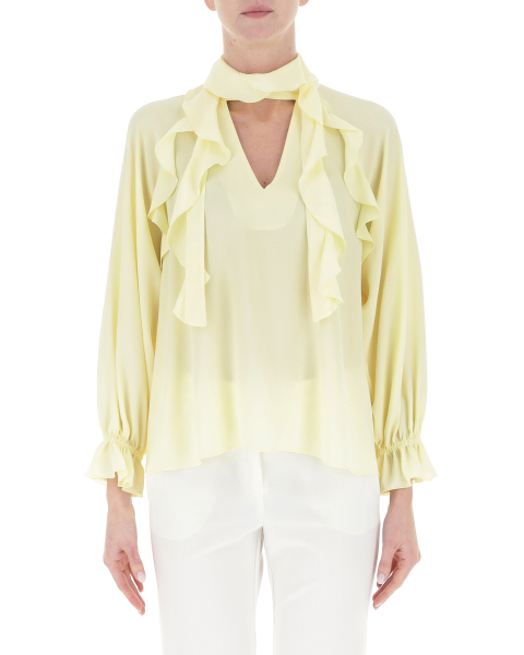 Camicia misto seta