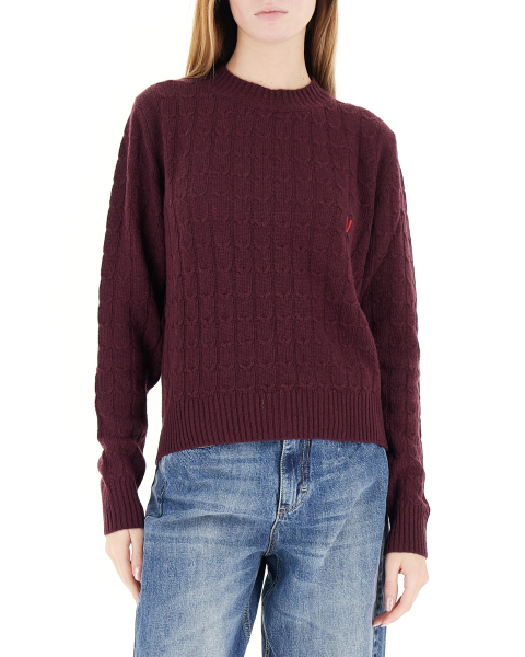 Maglione misto viscosa