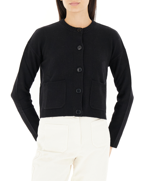 Cardigan misto lana