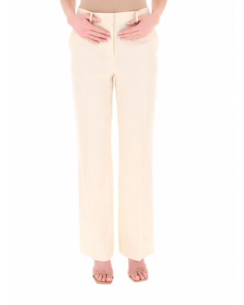 Pantalone misto lino