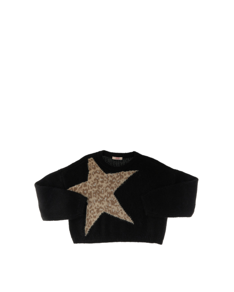 Maglione misto lana