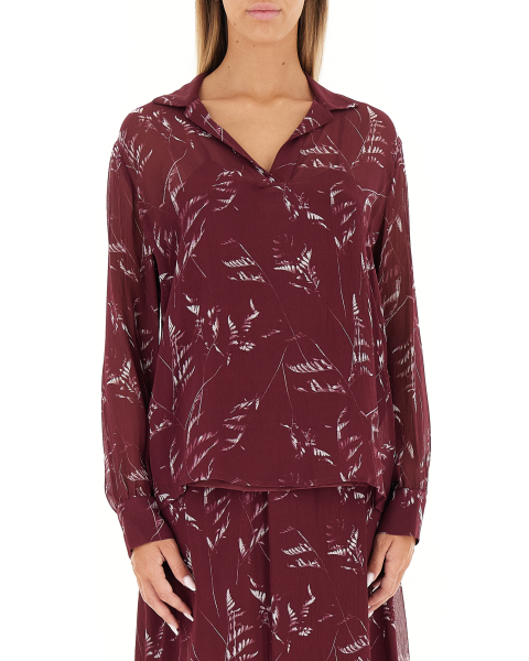 Blusa maniche lunghe