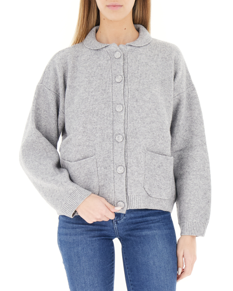 Cardigan con bottoni