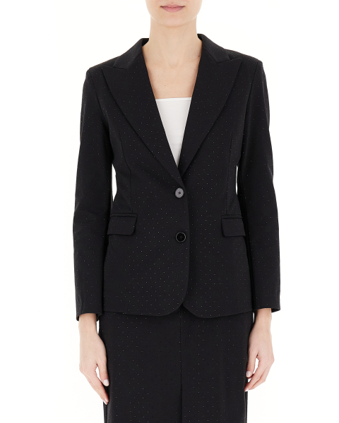 Blazer con strass