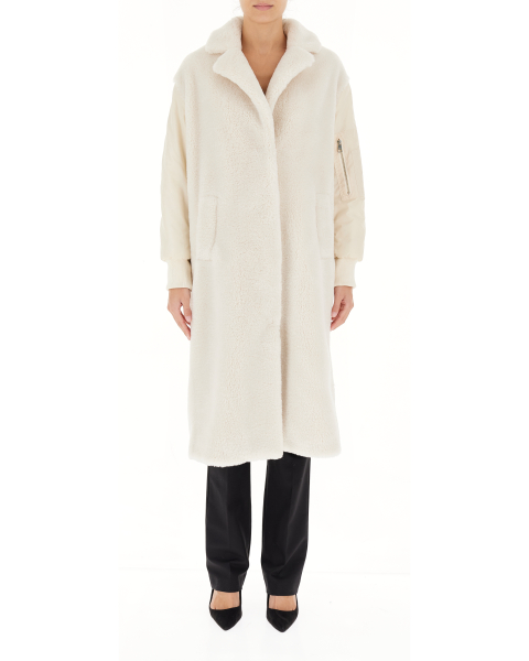Cappotto effetto orsetto