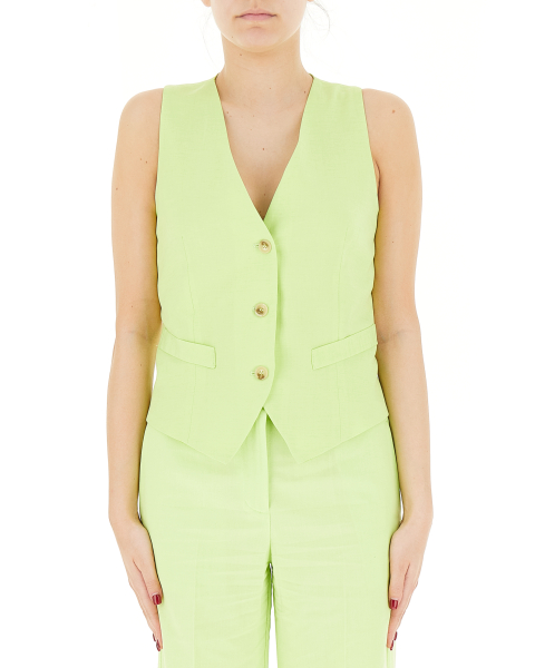 Gilet misto viscosa