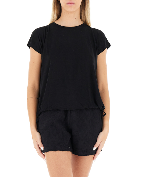 T-shirt in viscosa