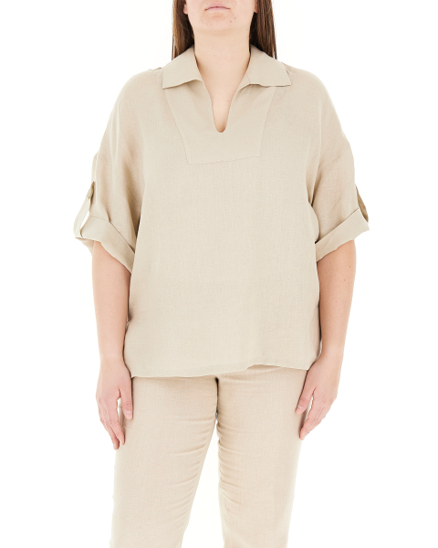 Blusa in lino