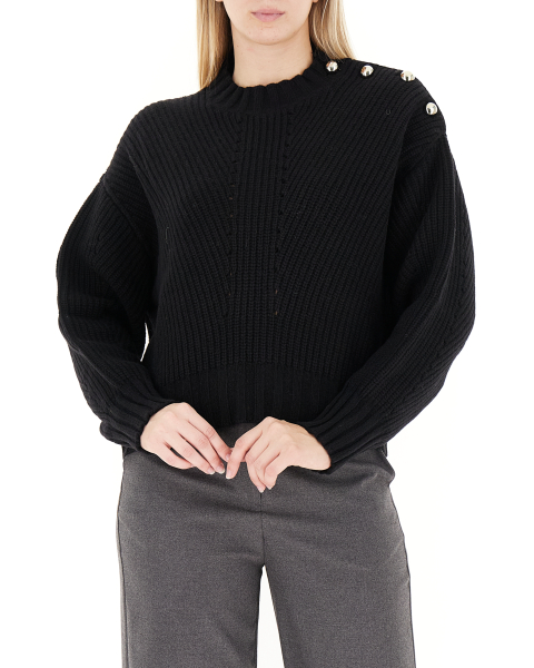 Maglione misto lana