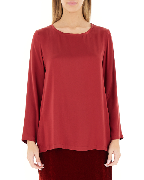 Blusa in seta