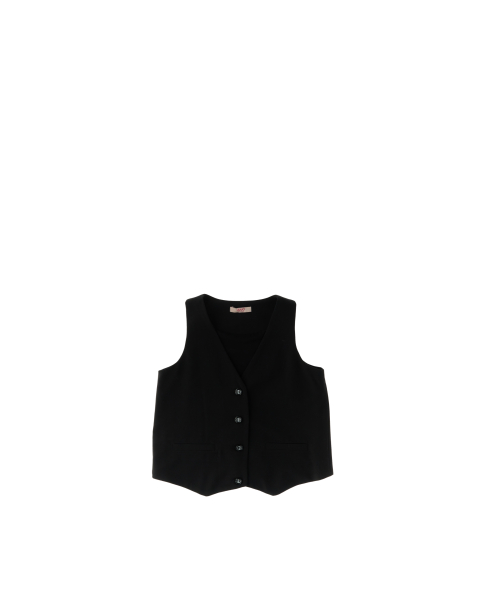 Gilet con bottoni