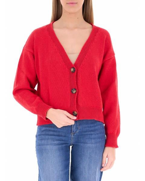 Cardigan Scollo a V