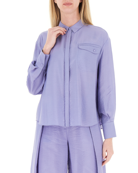 Camicia misto viscosa