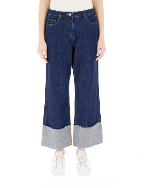 Pantalone wide leg