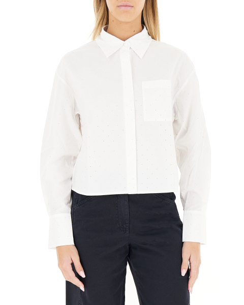 Camicia con strass