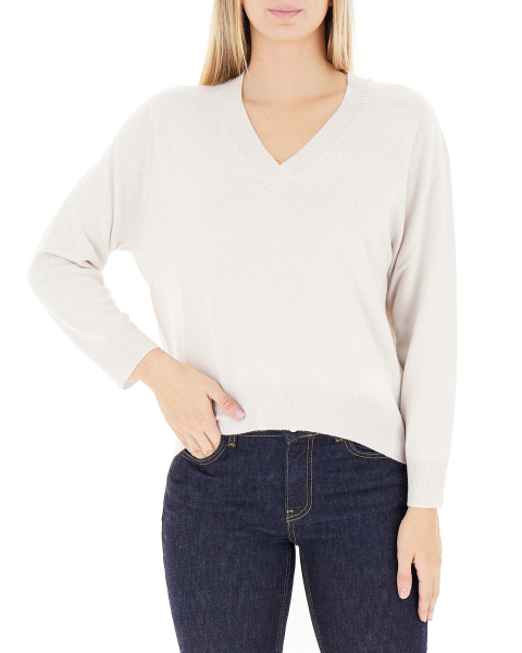 Maglione misto lana