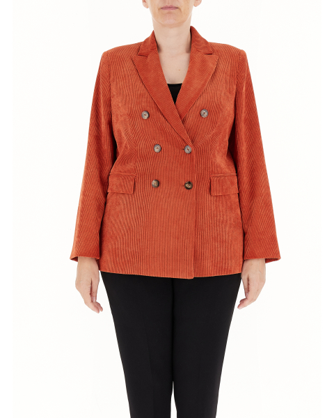 Blazer velluto costine