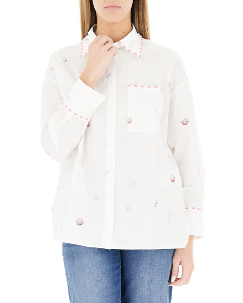 Camicia con ricami