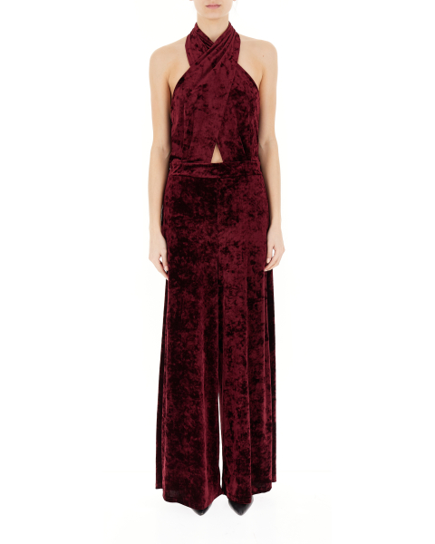Jumpsuit in velluto