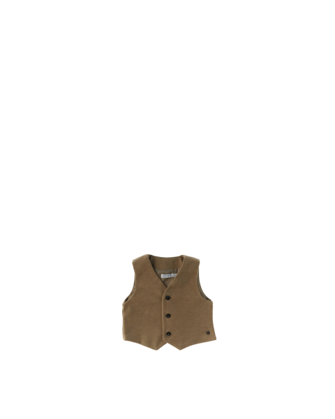 Gilet misto cotone