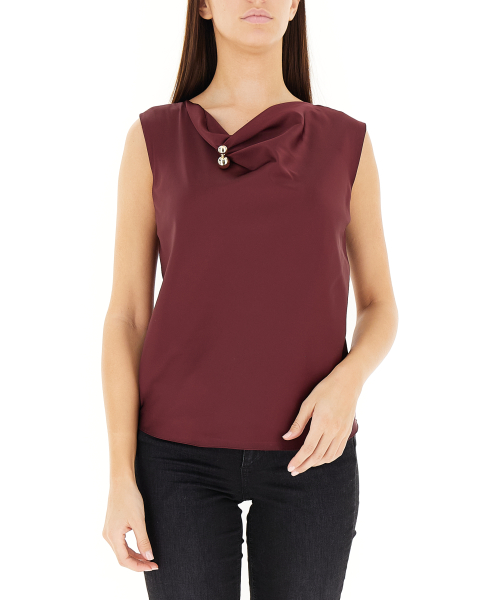 Blusa smanicata