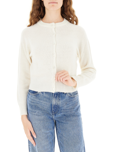 Cardigan con bottoni
