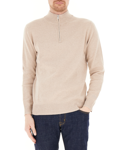 Lupetto mezza zip
