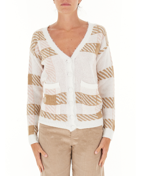 Cardigan con bottoni