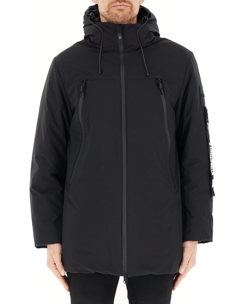 Piumino con cappuccio