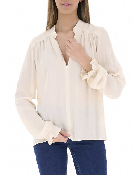 Blusa scollo a V
