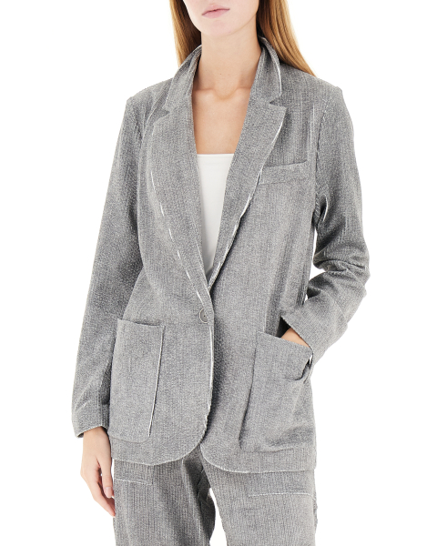 Blazer in ciniglia