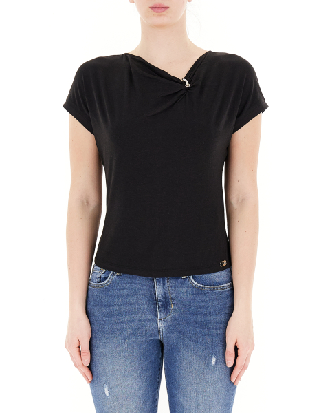 Maglia con drappeggio