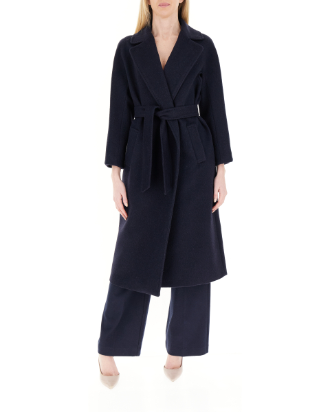 Cappotto con cintura