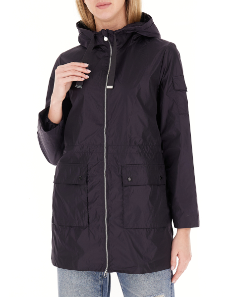 Impermeabile con cappuccio