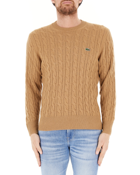 Maglione a trecce