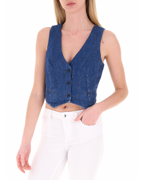Gilet in jeans