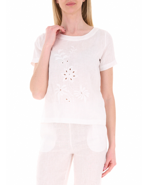 T-shirt misto viscosa