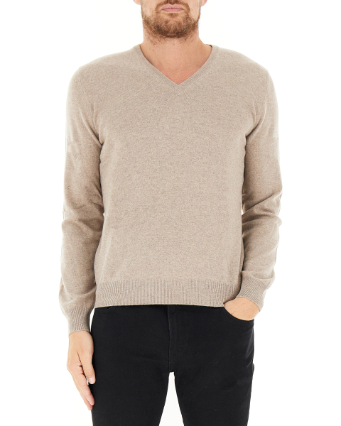 Maglione scollo V