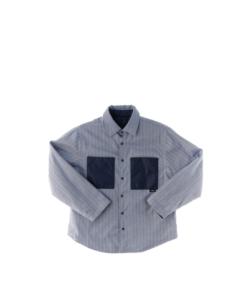 Overshirt reversibile
