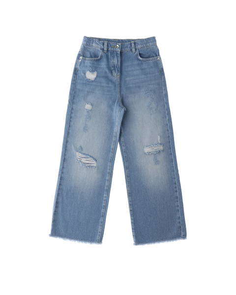 Jeans a palazzo