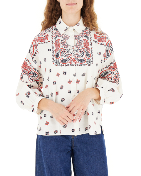 Camicia con fantasia
