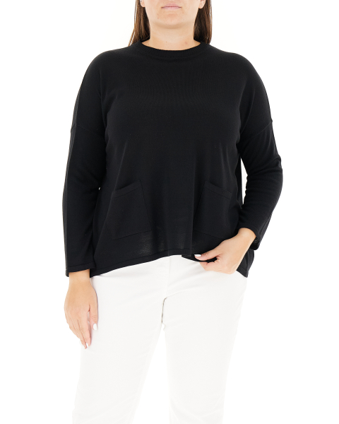 Maglia misto lana